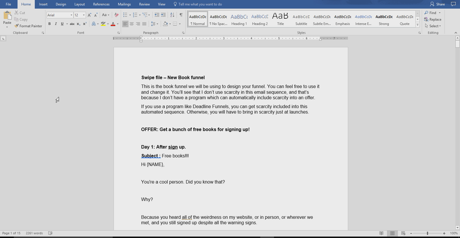 12 - The psychology behind our email sequence