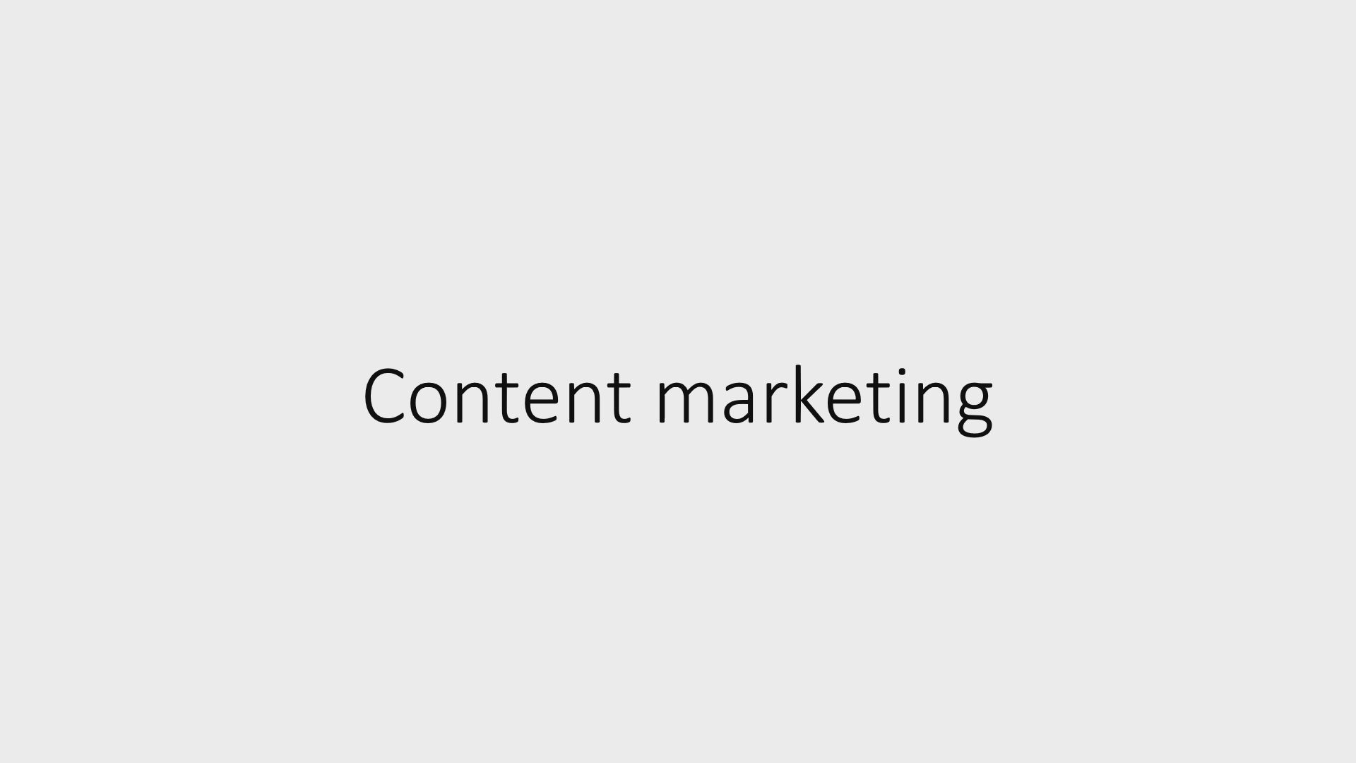 17 - How to make content marketing work for you