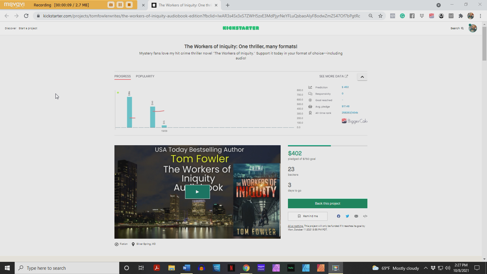 Jennifer Probst campaign breakdown