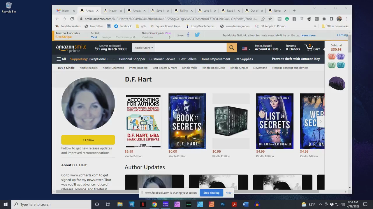 DF Hart campaign breakdown