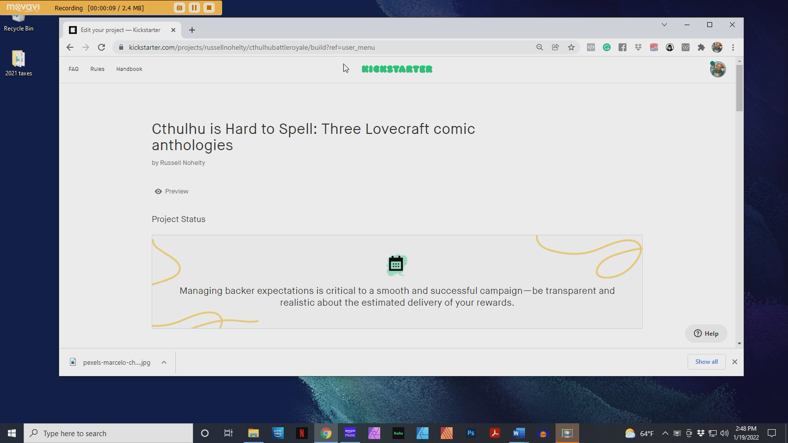 Russell's $40,000 Cthulhu is Hard to Spell walkthrough