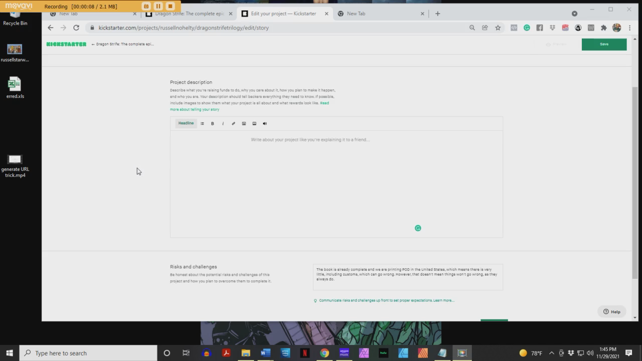 DS7 - Story (Russell's Dragon Strife campaign)