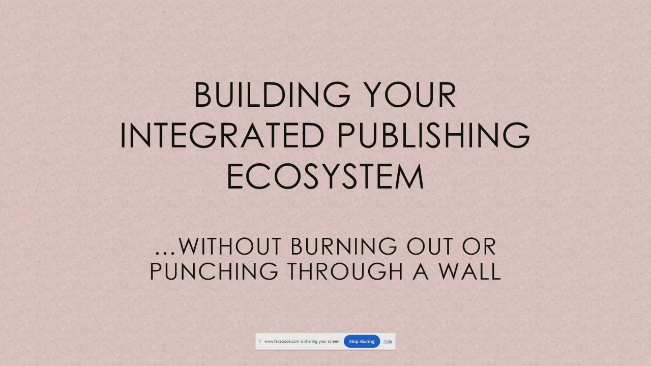 Building an integrated publishing ecosystem